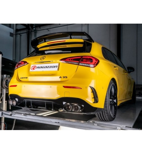 Scarico terminali Ragazzon 50 0917 58 omologato Mercedes Classe A W177 AM