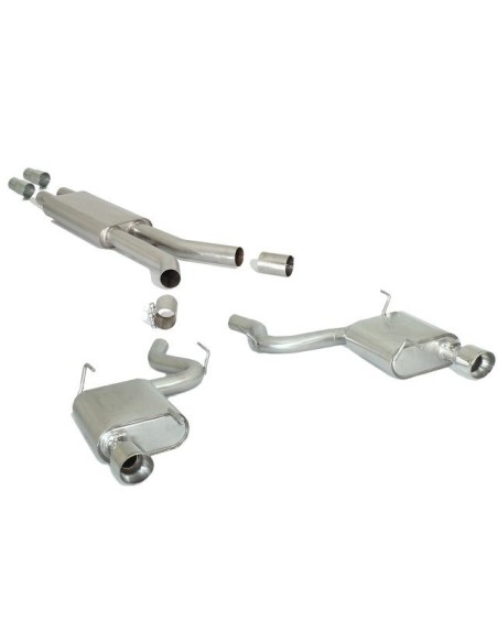 Scarico terminali Ragazzon 50 0595 61 omologato Ford Mustang MK6 5 0 V8 G