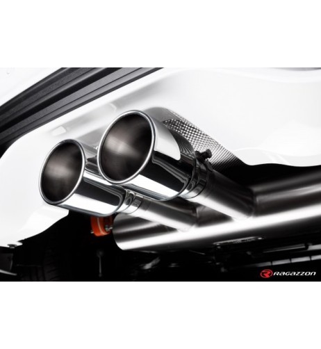 Scarico terminali Ragazzon 50 0766 28 omologato Ford Focus MK3 ST 2 0T