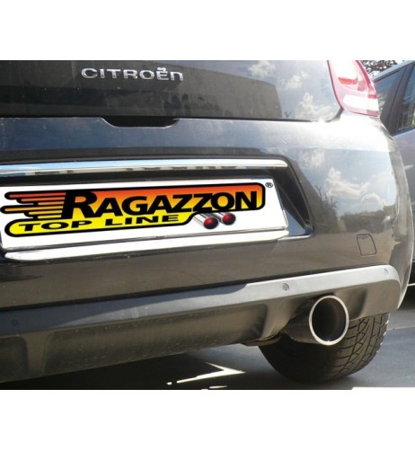 Scarico terminale Ragazzon 50 0515 06 omologato Citroen DS3 1 6HDi 1 6e