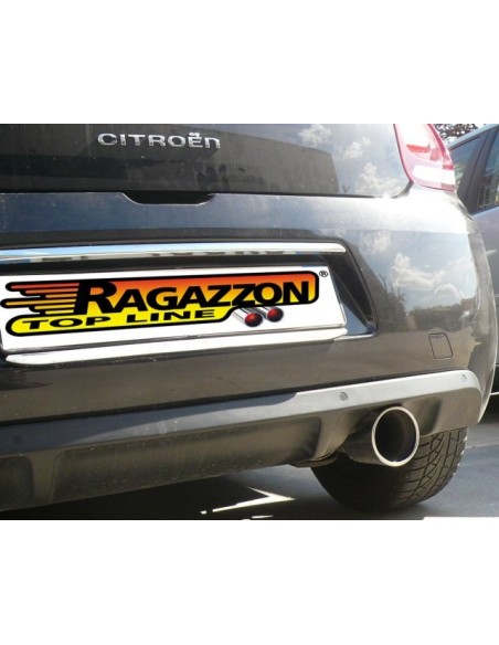 Scarico terminale Ragazzon 50 0515 06 omologato Citroen DS3 1 6HDi 1 6e