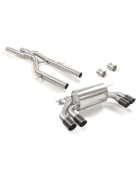 Scarico terminali Ragazzon 50 0925 78 omologato Carbon Bmw M2 F87 3 0 dal