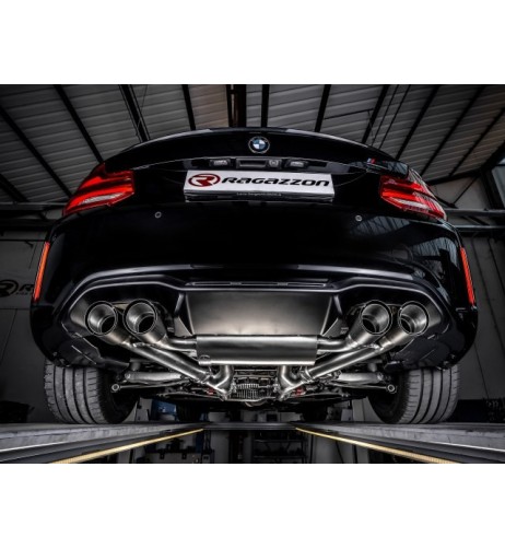 Scarico terminali Ragazzon 50 0925 78 omologato Carbon Bmw M2 F87 3 0 dal