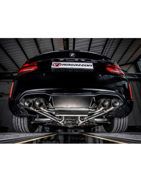 Scarico terminali Ragazzon 50 0925 78 omologato Carbon Bmw M2 F87 3 0 dal