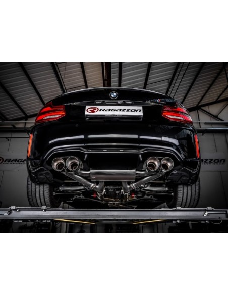 Scarico terminali Ragazzon 50 0925 58 omologato Bmw M2 F87 3 0 dal 2018