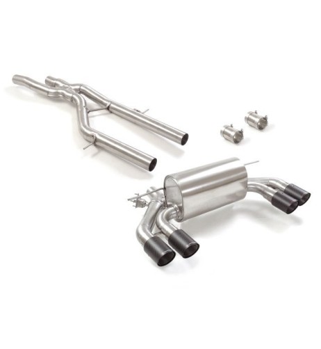 Scarico terminali Ragazzon 50 0924 78 omologato Carbon Bmw M2 F87 3 0 dal