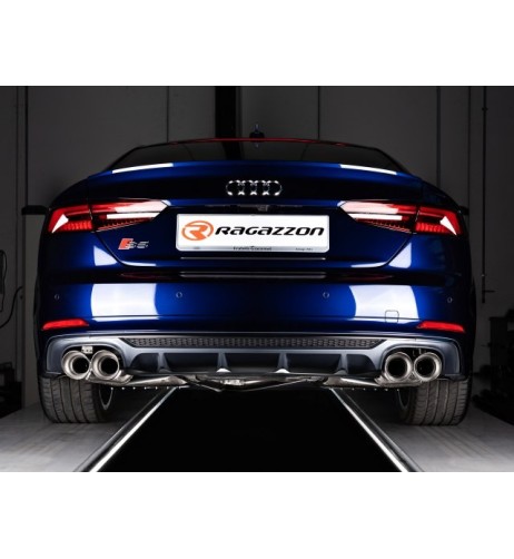 Scarico terminali Ragazzon 50 0812 64 omologato Audi S5 Coupe 3 0TFSI Qua