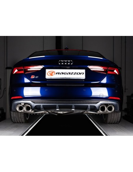 Scarico terminali Ragazzon 50 0812 64 omologato Audi S5 Coupe 3 0TFSI Qua
