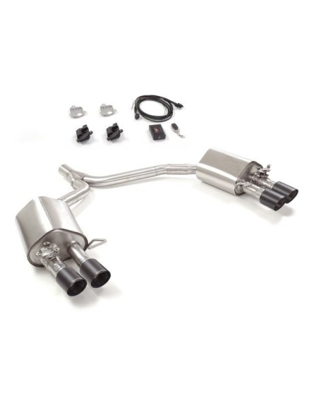 Scarico terminali Ragazzon 50 0860 73 omologato Audi A5 8T 2 0TFSI Quattr