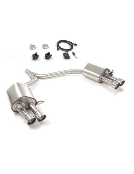 Scarico terminali Ragazzon 50 0860 60 omologato Audi A5 8T 2 0TFSI Quattr