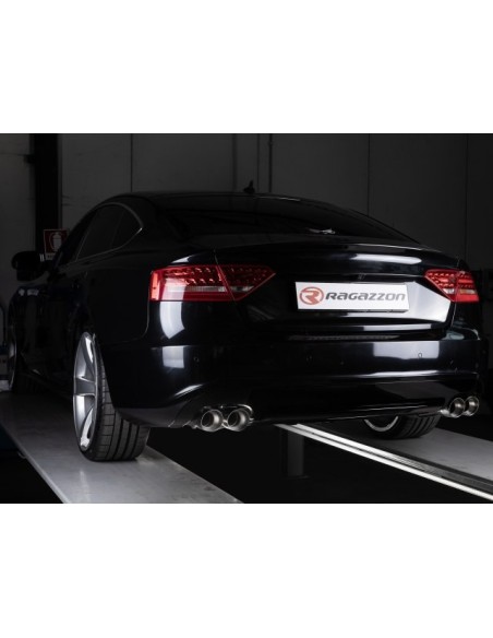 Scarico terminali Ragazzon 50 0860 60 omologato Audi A5 8T 2 0TFSI Quattr