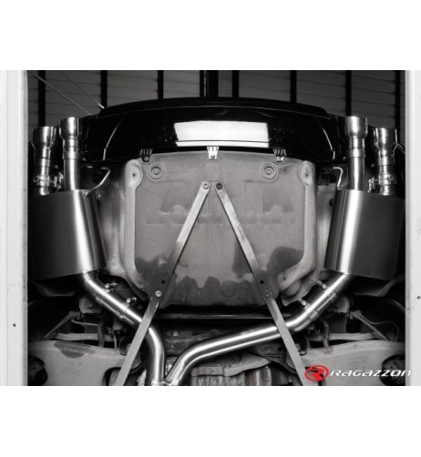 Scarico terminali Ragazzon 50 0860 60 omologato Audi A5 8T 2 0TFSI Quattr