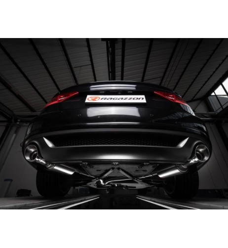 Scarico terminali Ragazzon 50 0859 61 omologato Audi A5 8T 2 0TFSI Quattr