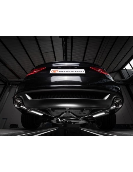 Scarico terminali Ragazzon 50 0859 61 omologato Audi A5 8T 2 0TFSI Quattr