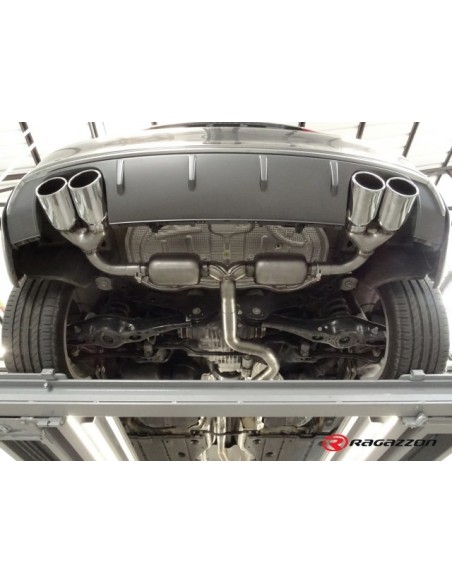 Scarico terminali Ragazzon 50 0750 35 omologato Audi A3 8V 8VA 2012 2018