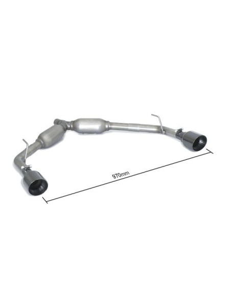 Scarico terminali Ragazzon 50 0538 61B omologato Alfa Romeo Giulietta 1 4