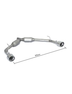 Scarico terminali Ragazzon 50 0538 61 omologato Alfa Romeo Giulietta 1 4T