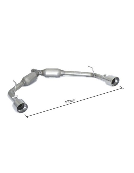 Scarico terminali Ragazzon 50 0538 61 omologato Alfa Romeo Giulietta 1 4T