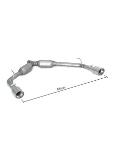 Scarico terminali Ragazzon 50 0538 60 omologato Alfa Romeo Giulietta 1 4T