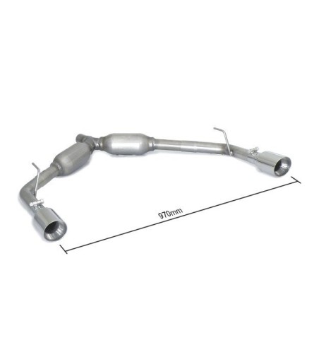 Scarico terminali Ragazzon 50 0538 60 omologato Alfa Romeo Giulietta 1 4T