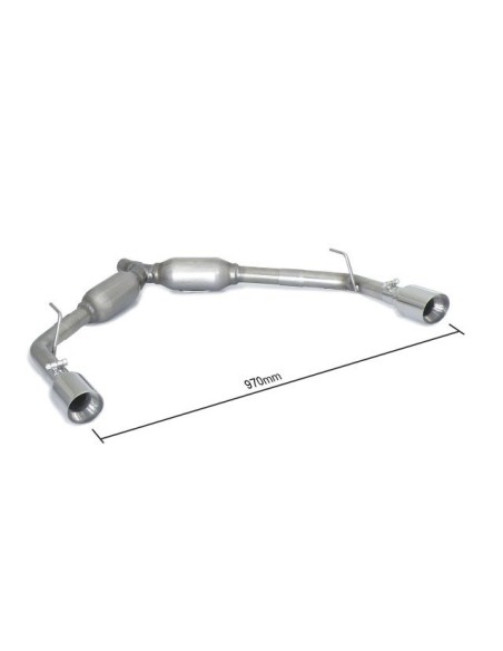 Scarico terminali Ragazzon 50 0538 60 omologato Alfa Romeo Giulietta 1 4T