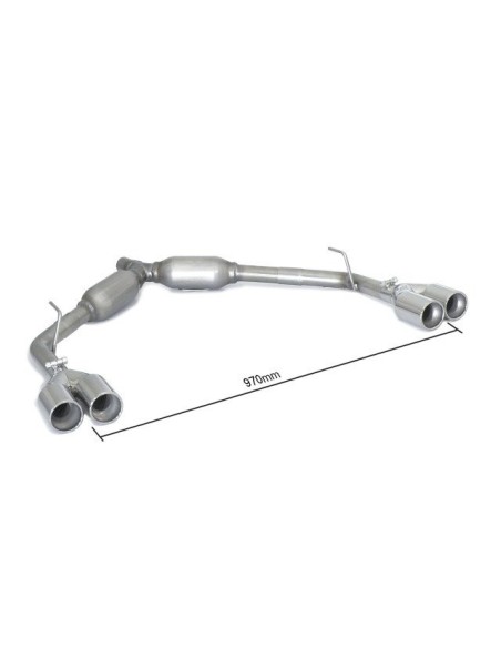 Scarico terminali Ragazzon 50 0538 26 omologato Alfa Romeo Giulietta 1 4T