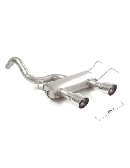 Scarico terminali Ragazzon 50 0882 61 omologato Abarth 500 595