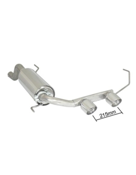 Scarico terminale 50 0291 60 omologato Alfa Romeo Mito 1 4 TB 114kw