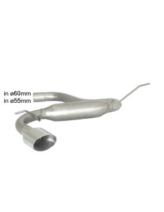 Scarico terminale 50 0490 12 omologato Audi A3 1 4 TFSI 2 0 TDI