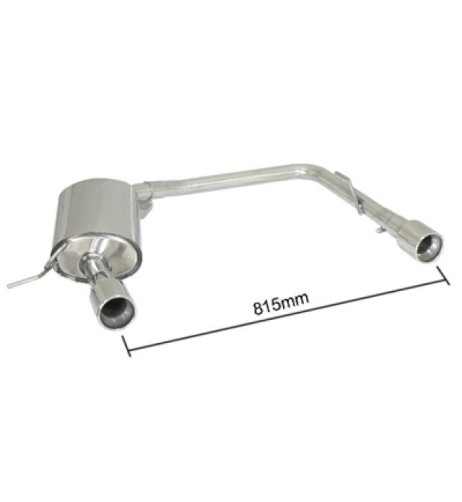 Scarico terminale 50 0270 05 omologato Bmw Serie 3 E90 E91 E92 320D 130kw