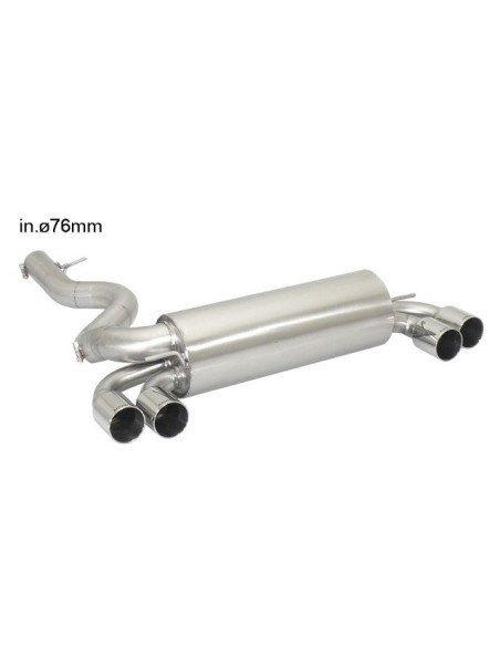 Scarico terminale 50 0496 52 omologato Bmw Serie 1 E82 M Coupe 250kw