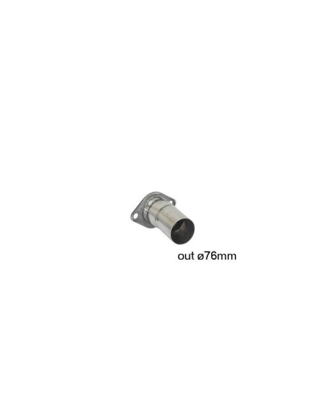 Adattatore inox 51 0079 AD per centrale Bmw Serie 1 E82 M Coupe 250kw