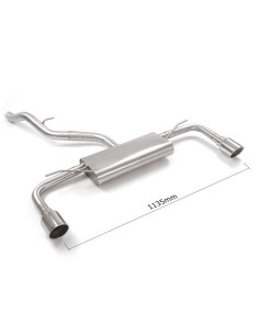 Scarico Ragazzon 50 0993 61 omologato VW Golf MK8 1 5TSI 96 110kw dal 2019