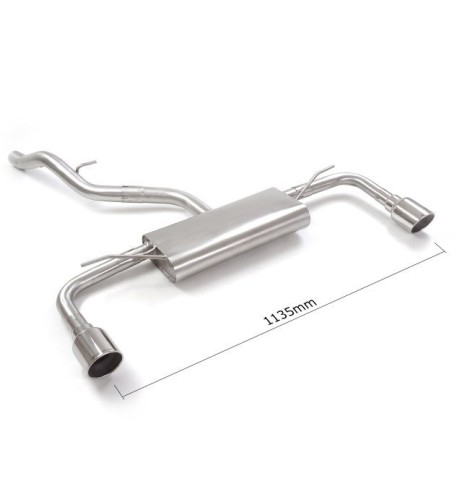 Scarico Ragazzon 50 0993 61 omologato VW Golf MK8 1 5TSI 96 110kw dal 2019