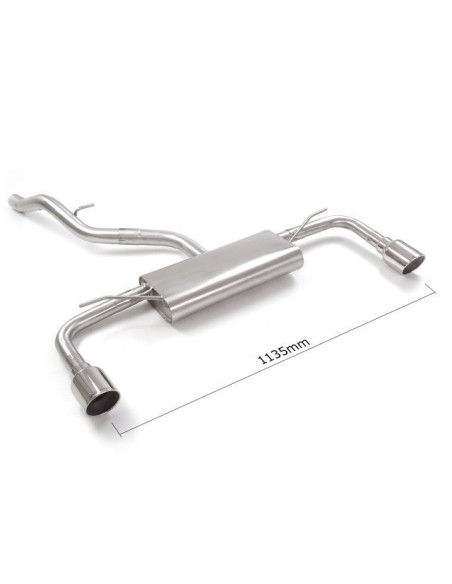 Scarico Ragazzon 50 0993 61 omologato VW Golf MK8 1 5TSI 96 110kw dal 2019