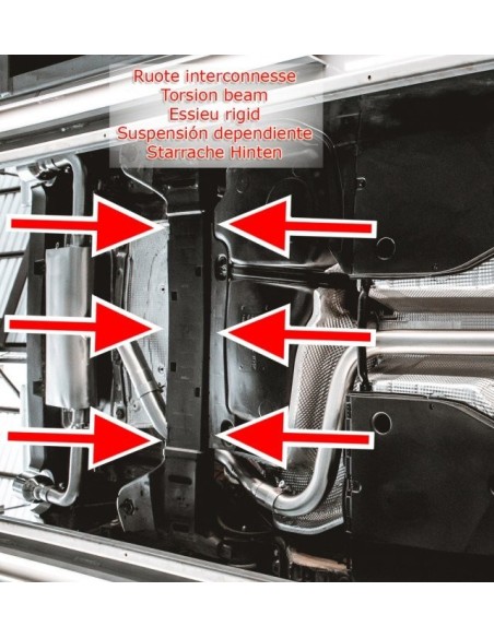 Scarico Ragazzon 50 0993 74 omologato VW Golf MK8 1 5TSI 96 110kw dal 2019