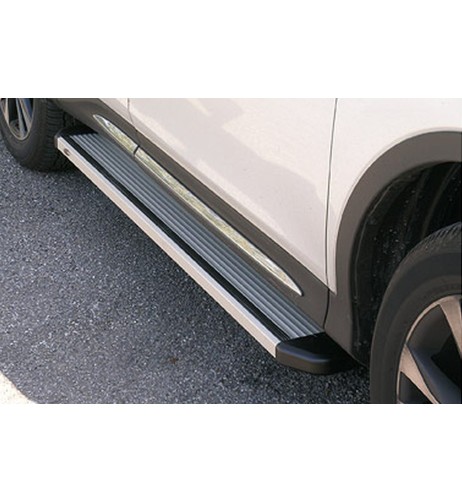 Pedane laterali STD squadrate alluminio Toyota Rav4 2013 2018