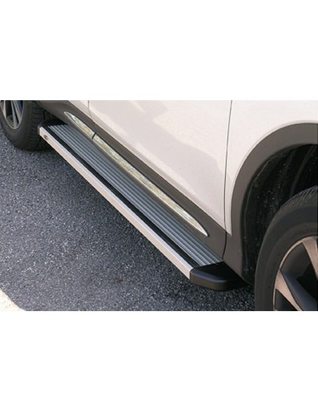 Pedane laterali STD squadrate alluminio Toyota Rav4 2013 2018