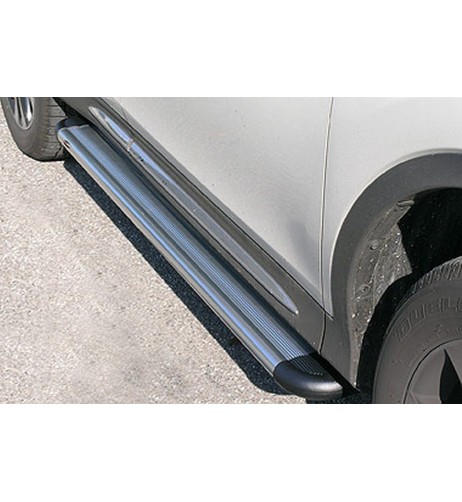 Pedane laterali S50 stondate alluminio Toyota Rav4 2013 2018