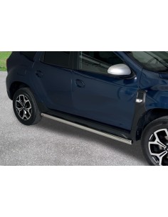 Tubi laterali protezione inox lucido Dacia Duster 2018 2023