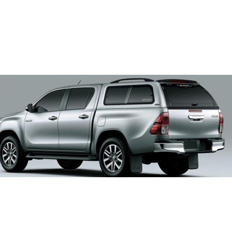 Hard Top con vetri copertura cassone Toyota Hilux doppia cabina dal 2016
