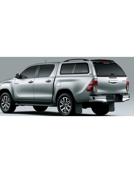 Hard Top con vetri copertura cassone Toyota Hilux doppia cabina dal 2016