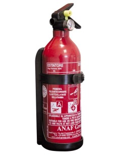 Estintore pressurizzato auto camion omologato 1kg