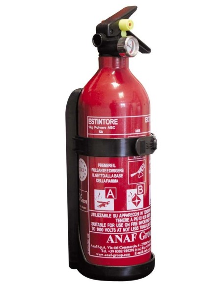 Estintore pressurizzato auto camion omologato 1kg