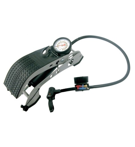 Pompa a pedale Michelin manometro analogico 