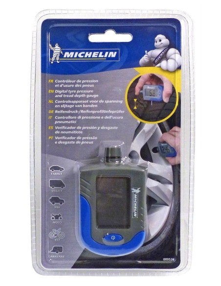 Misuratore pressione gomme e misura spesso battistrada Michelin
