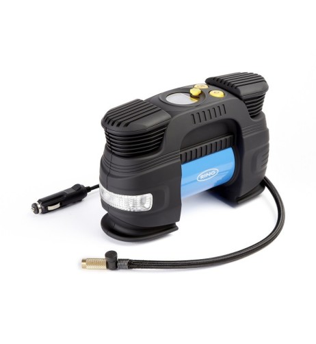 Compressore digitale 12V RING RAC830 RAPID 100psi con lampada integrata