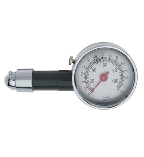 Manometro analogico a quadrante pressione pneumatici RING RTG3