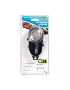 Manometro analogico a quadrante pressione pneumatici RING RTG3 2