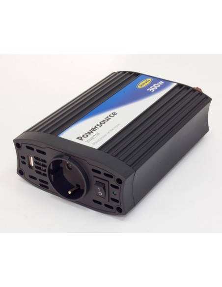 Inverter in ABS RING per auto 12V Potenza max 300W Con presa USB